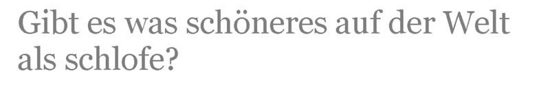 Schlofe.ch Gibt es was sch&ouml;neres auf der Welt als schlofe Schlofe , da wo die Zeit no Zitt het